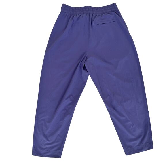 Athleta Arrival Cropped Pants Purple Women's 6 Athleisure Minimalist Travel - Picture 4 of 16